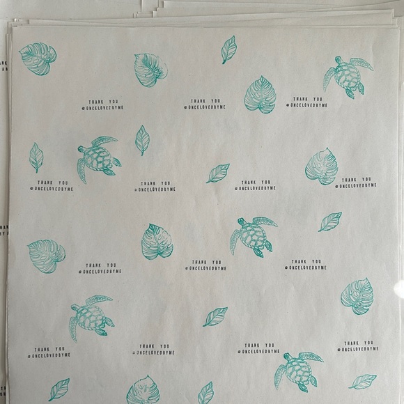 Custom wrapping paper 30 Sheets - Picture 7 of 13